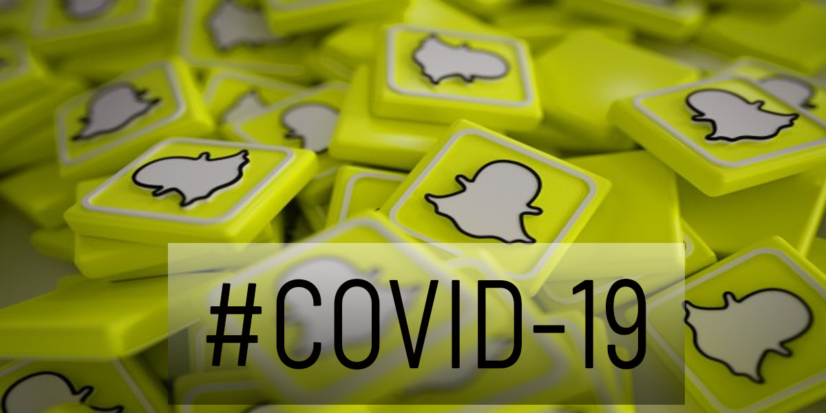 SnapChat's Initiative to battle Coronavirus