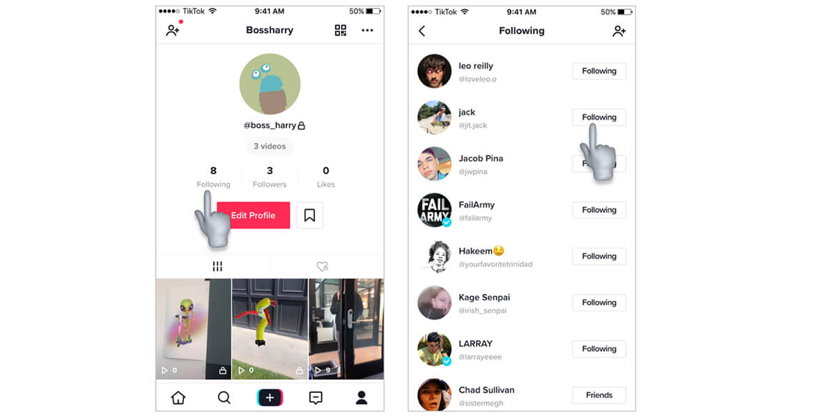 How to UnFollow on TikTok How to UnFollow on TikTok