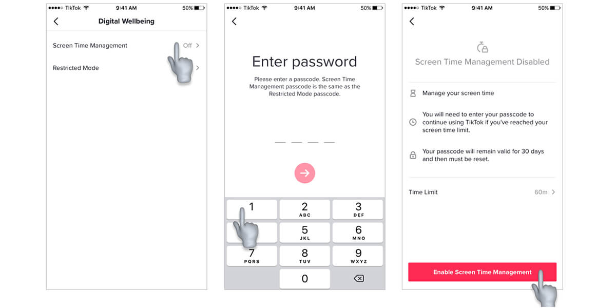 Screen Time Management on TikTok Screen Time Management on TikTok